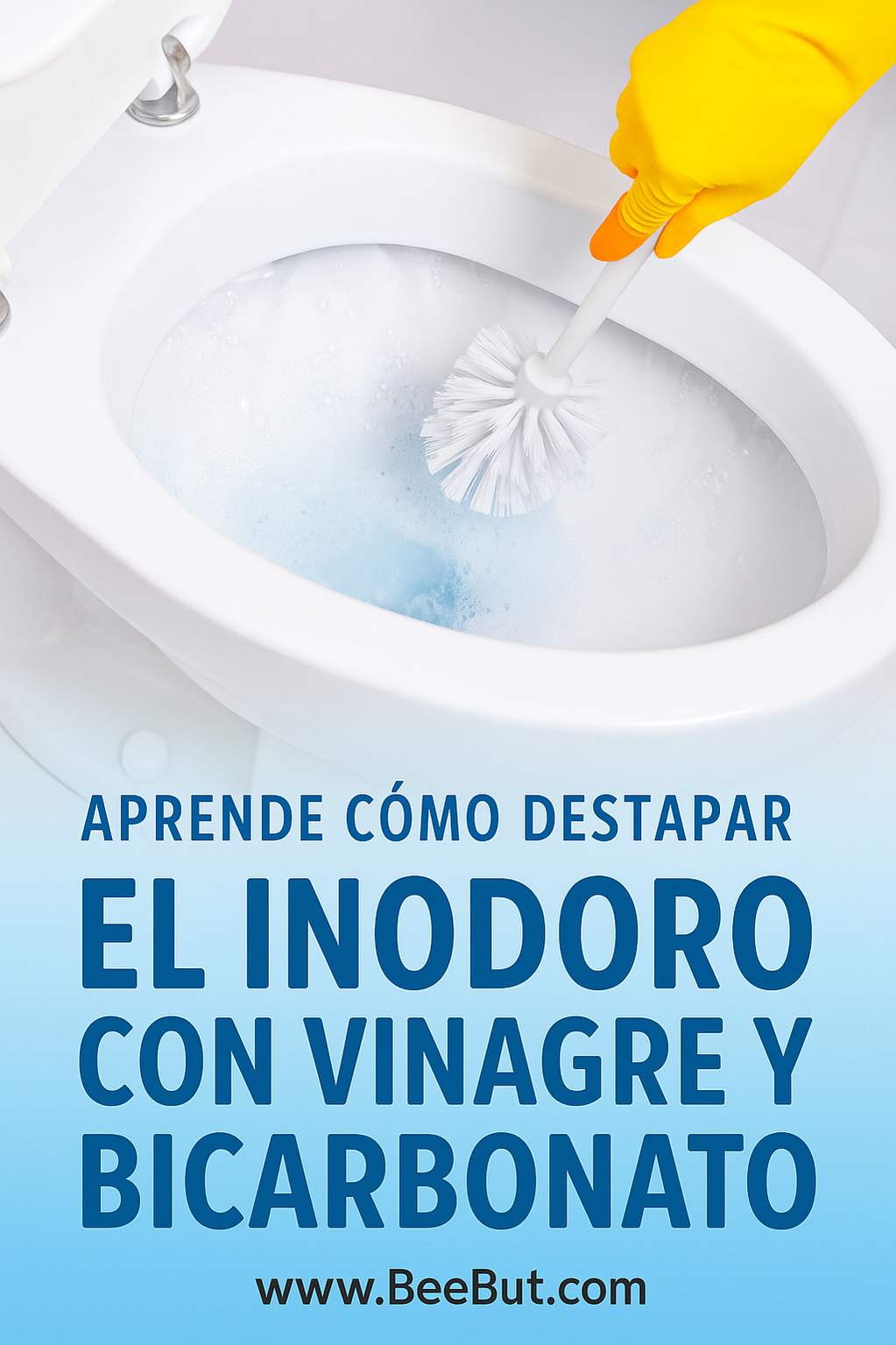 Cómo destapar el inodoro con vinagre y bicarbonato fácil – El truco casero de la abuela que nunca falla