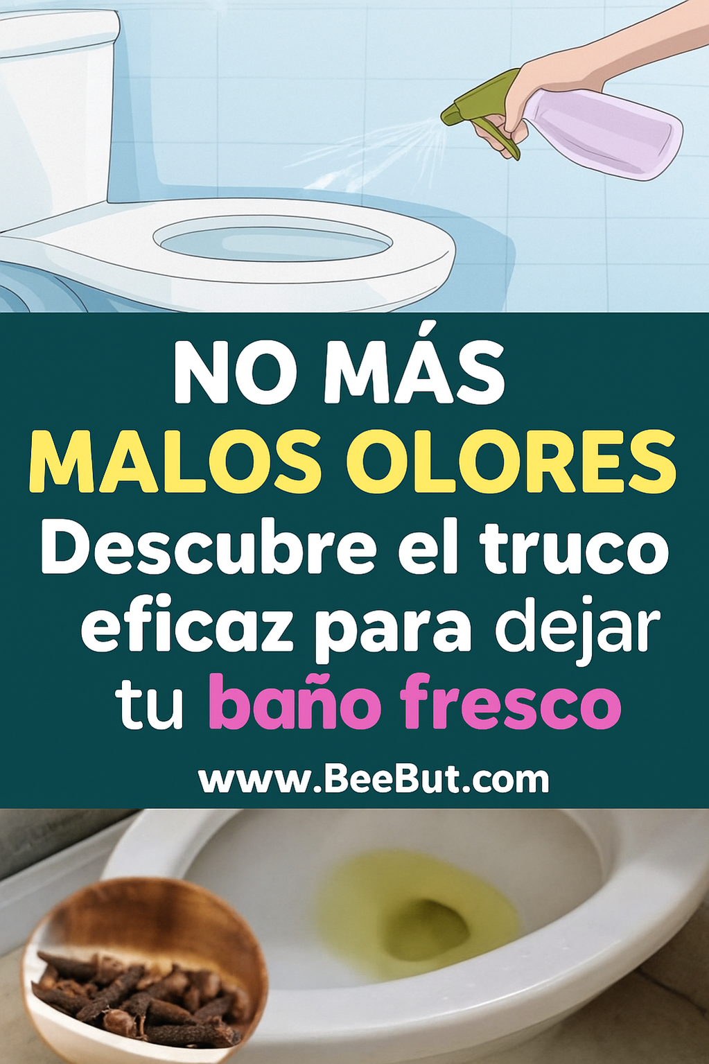 Cómo eliminar el olor a orina del baño – El truco fácil y casero de la abuela