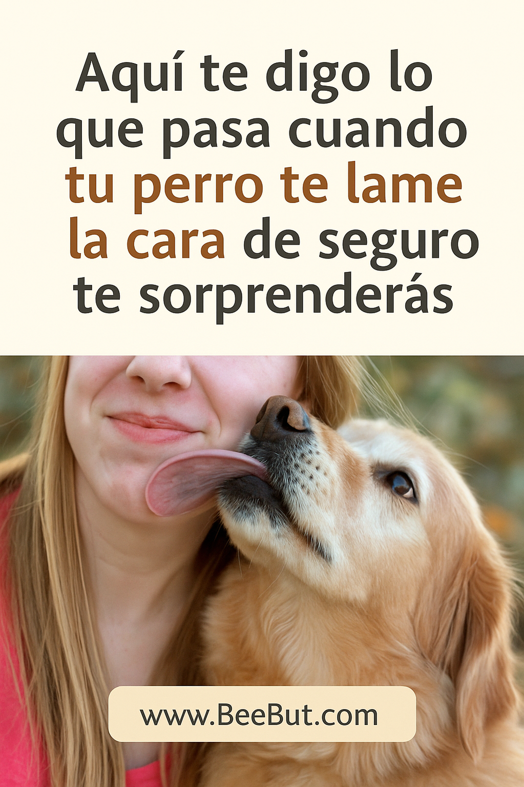 ¿Sabías que lamer la cara también puede ser una señal de ansiedad o protección? Aprende a interpretar mejor a tu fiel compañero con estos consejos.