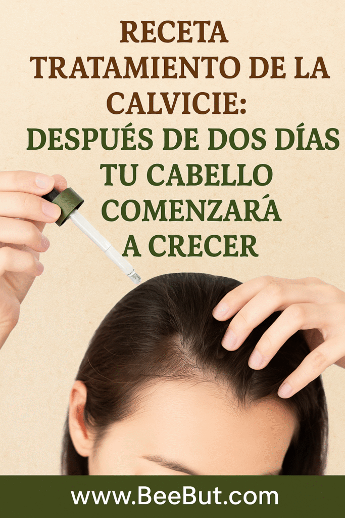 Receta casera para la calvicie