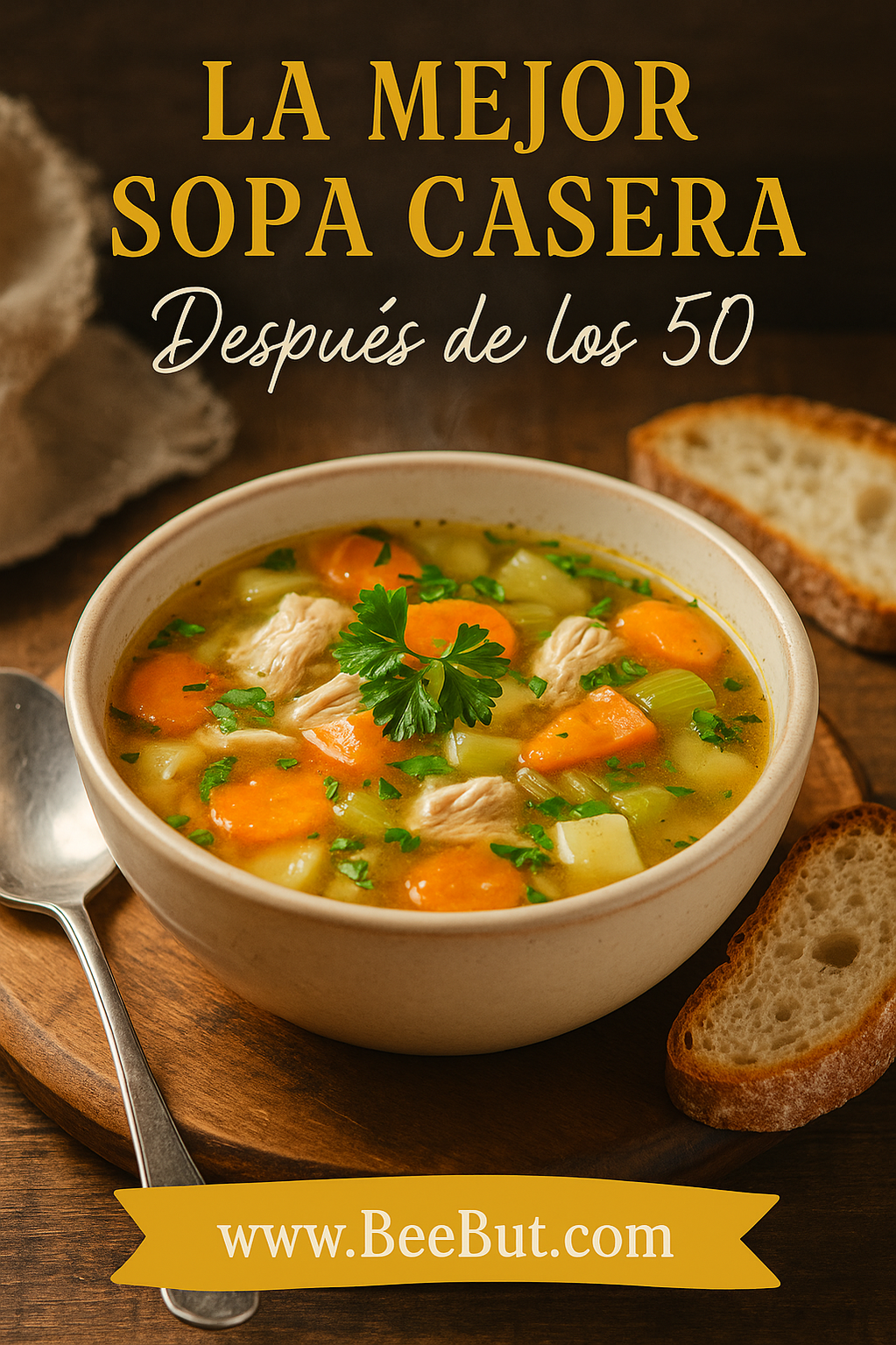 sopa casera para días fríos
